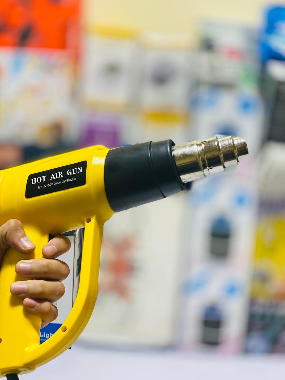 Hot Air Gun Industrial Type / 2000W High And Low Temperature Adjustment Hot Air Gun, Blow Gun, Drying Gun
