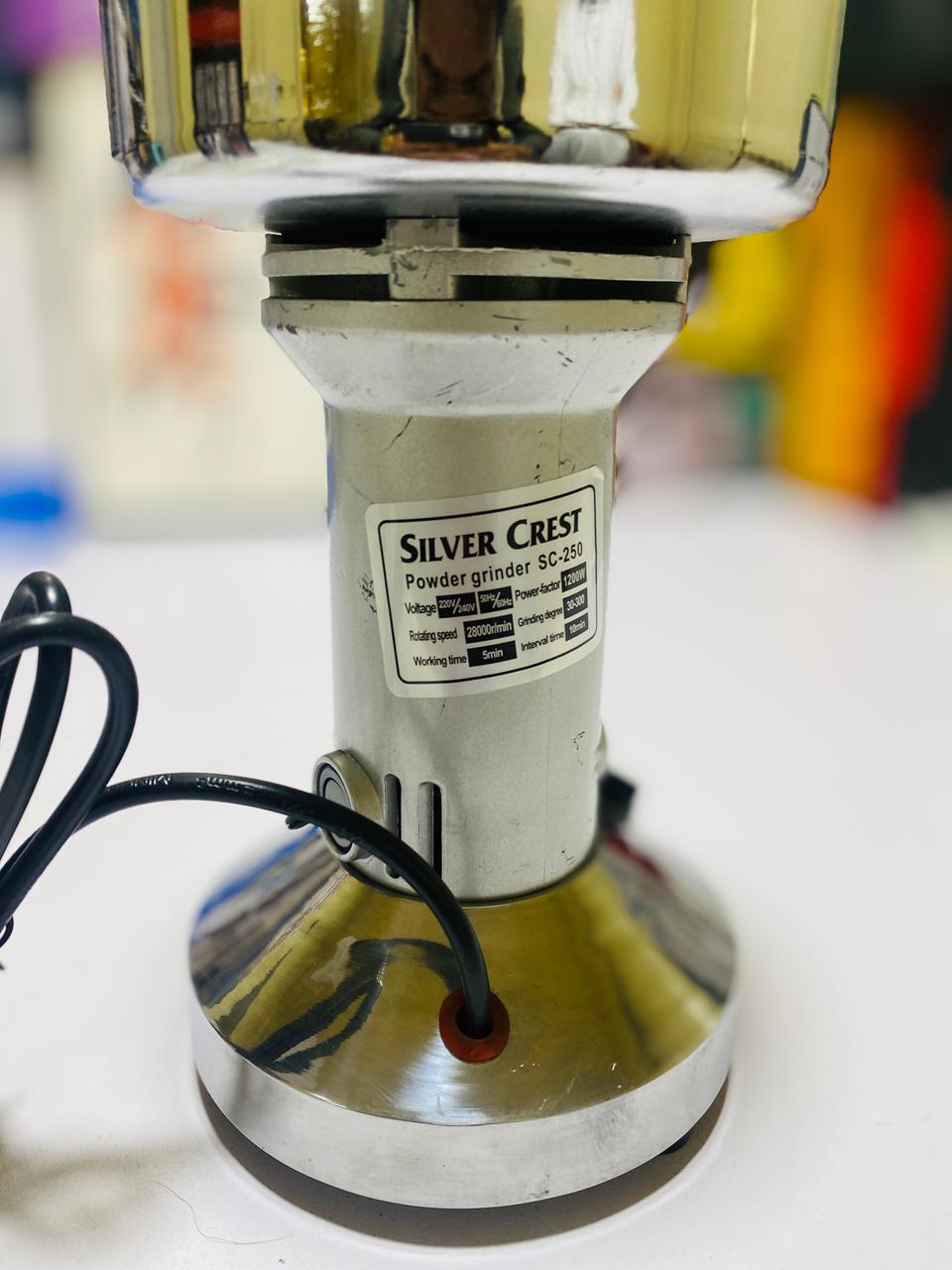 Silver Crest Electric Powerful Powder/Cereal Grinder 150 g ...