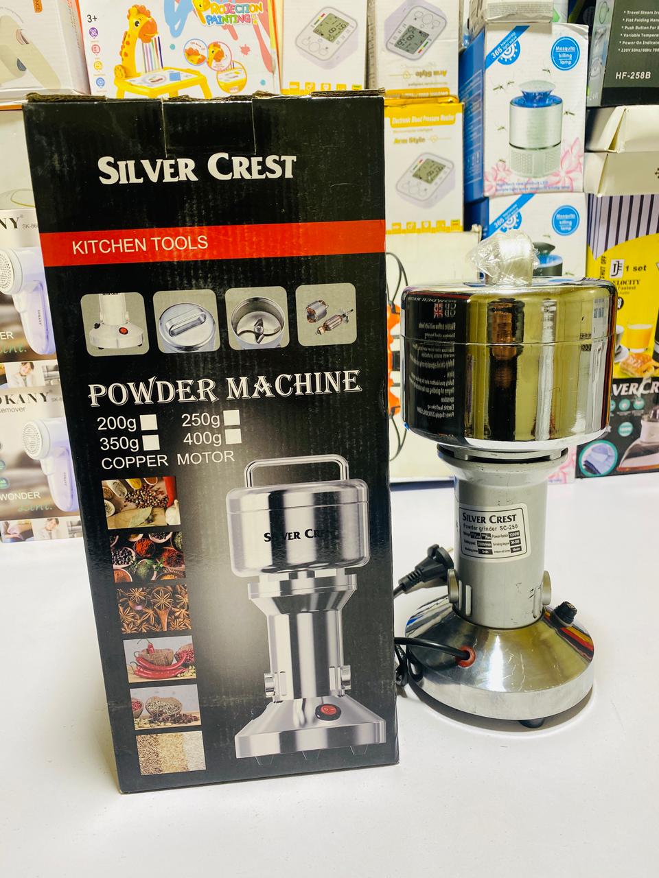 Silver Crest Electric Powerful Powder/Cereal Grinder 150 g ...