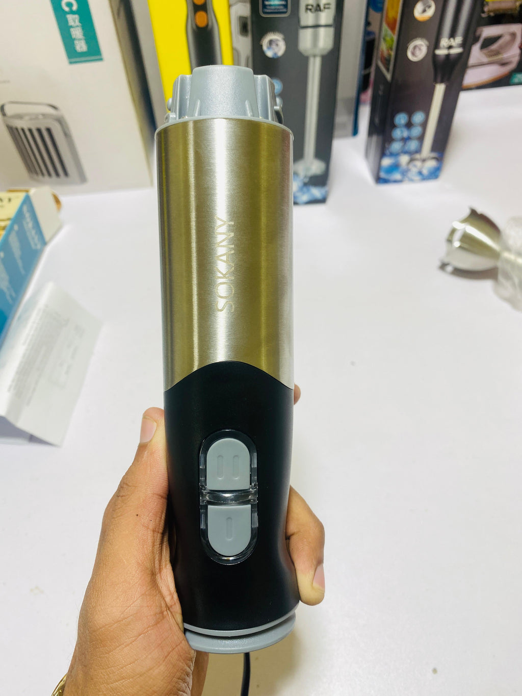SOKANY SK-748 Hand-Blender Stick Hand Immersion Blender 700 Watt 2 Touch-Speed Immersion Multi-Purpose Hand Blender