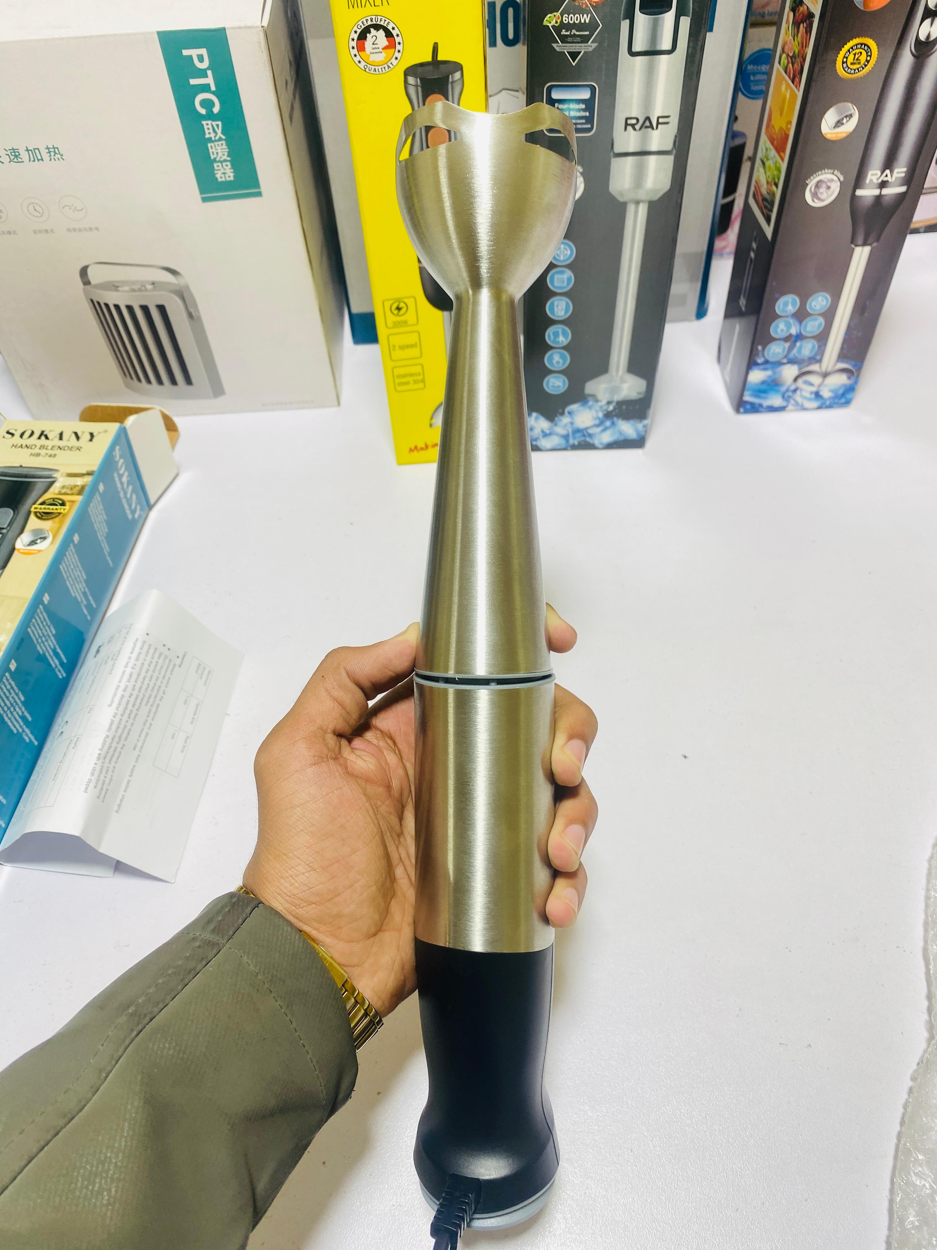SOKANY SK-748 Hand-Blender Stick Hand Immersion Blender 700 Watt 2 Touch-Speed Immersion Multi-Purpose Hand Blender