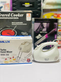 MILUX Brand Turbo Hand Mixer 200 watt | Coffee Beater | MHM-250