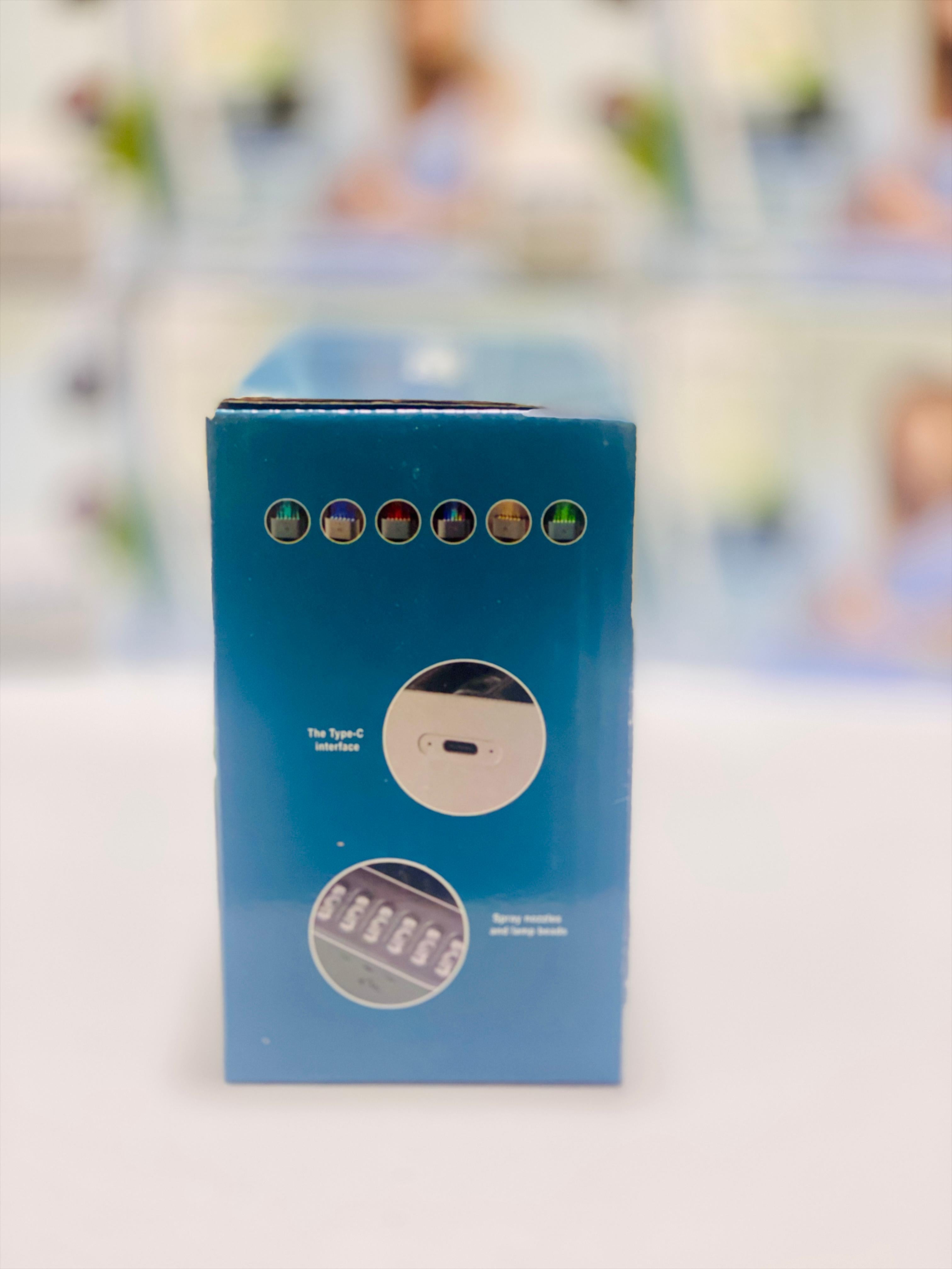 6 Nozzle Water Fogger, Dynamic Music Flame Air Humidifier ...