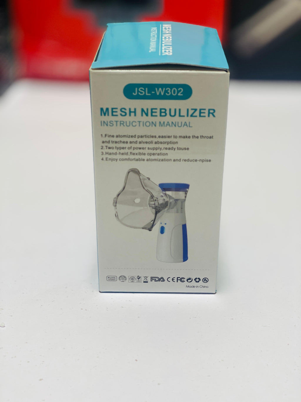 Portable Mesh Nebulizer (JSL-W302) – Silent Handheld ...