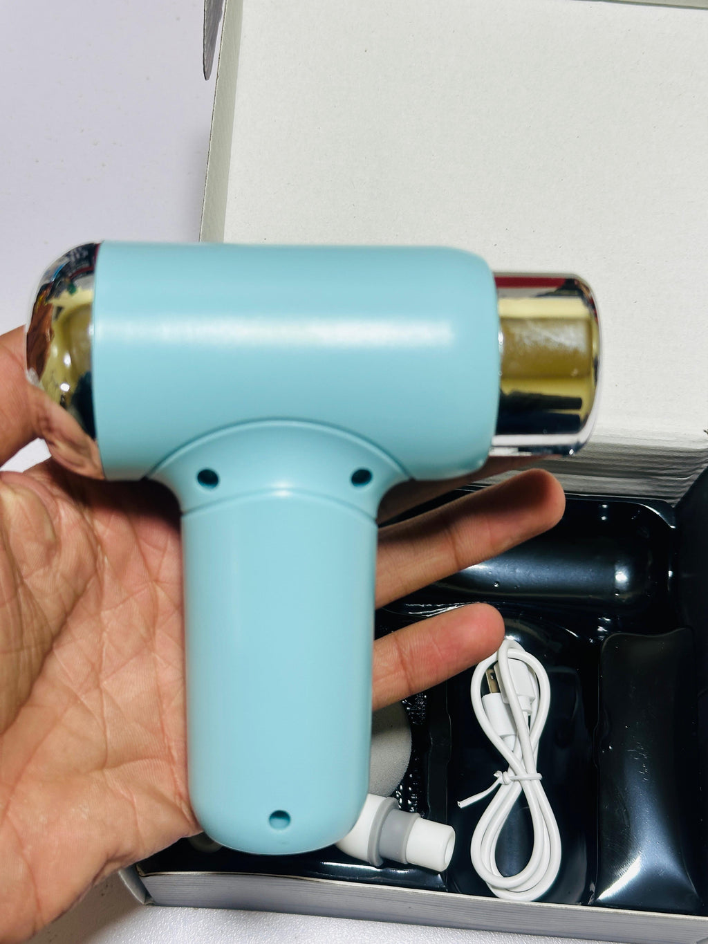 Portable Mini Massage Gun - Handheld Massager for Full Body, Back, Neck, Muscle Relaxation