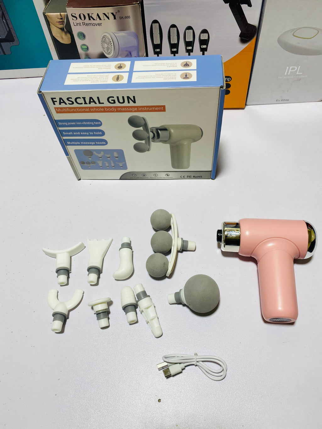 3 Headed Massage Machine