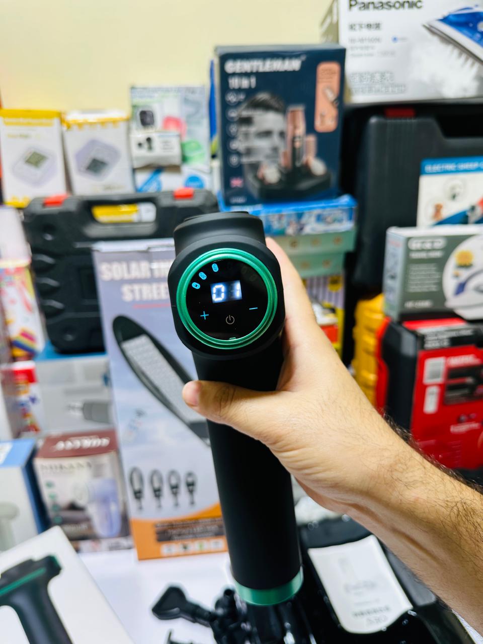 OES Digital Muscle Massager | 99 Speeds | Battery percentage indicator | Lithium Battery
