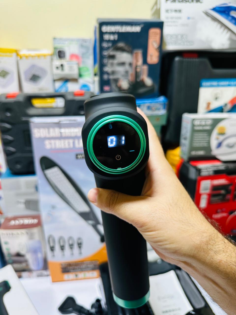 OES Digital Muscle Massager | 99 Speeds | Battery percentage indicator | Lithium Battery