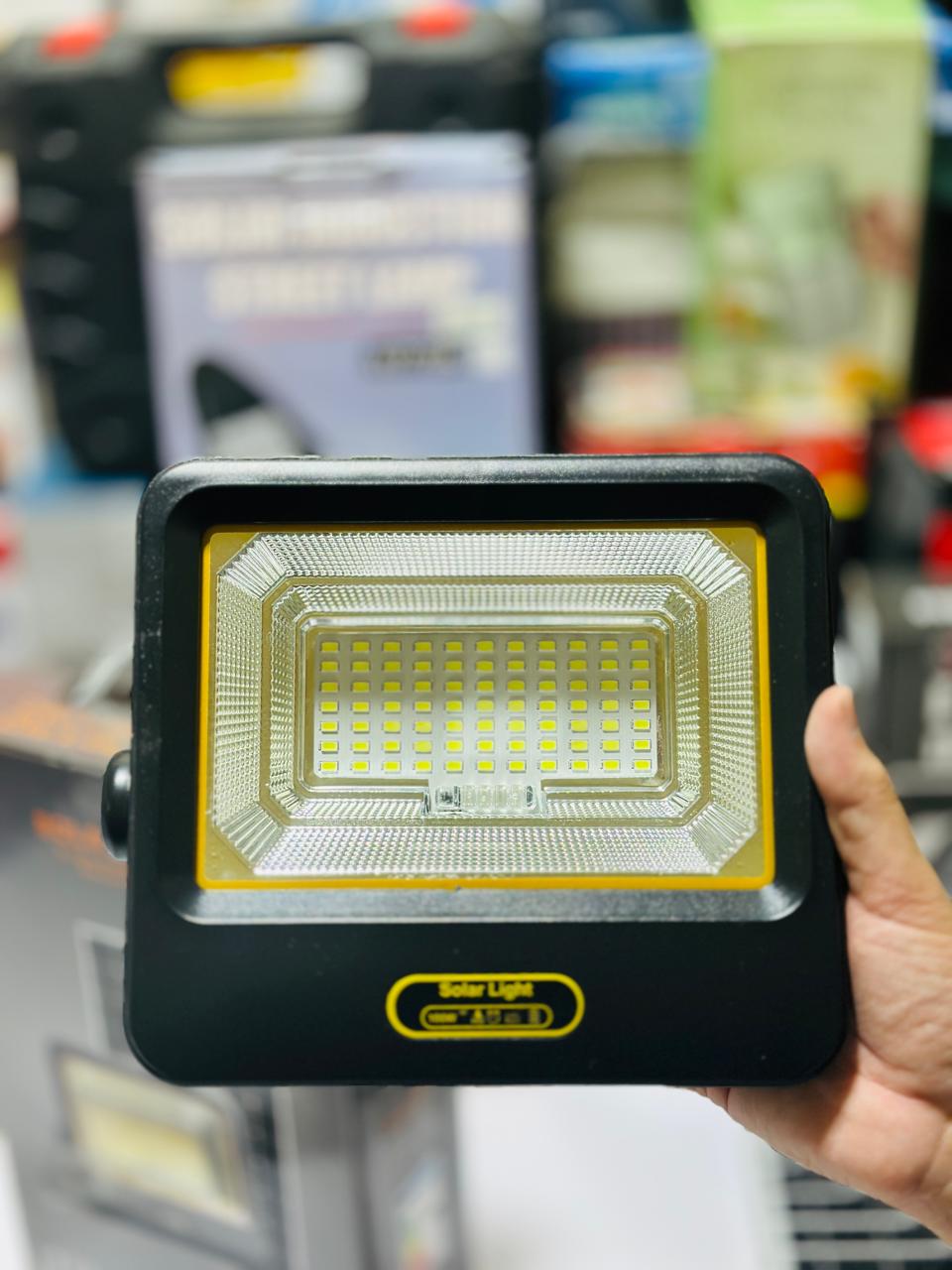 IP65 100 Watt Solar Split Farm Light | Exteral Solar | Remote Control | IP65