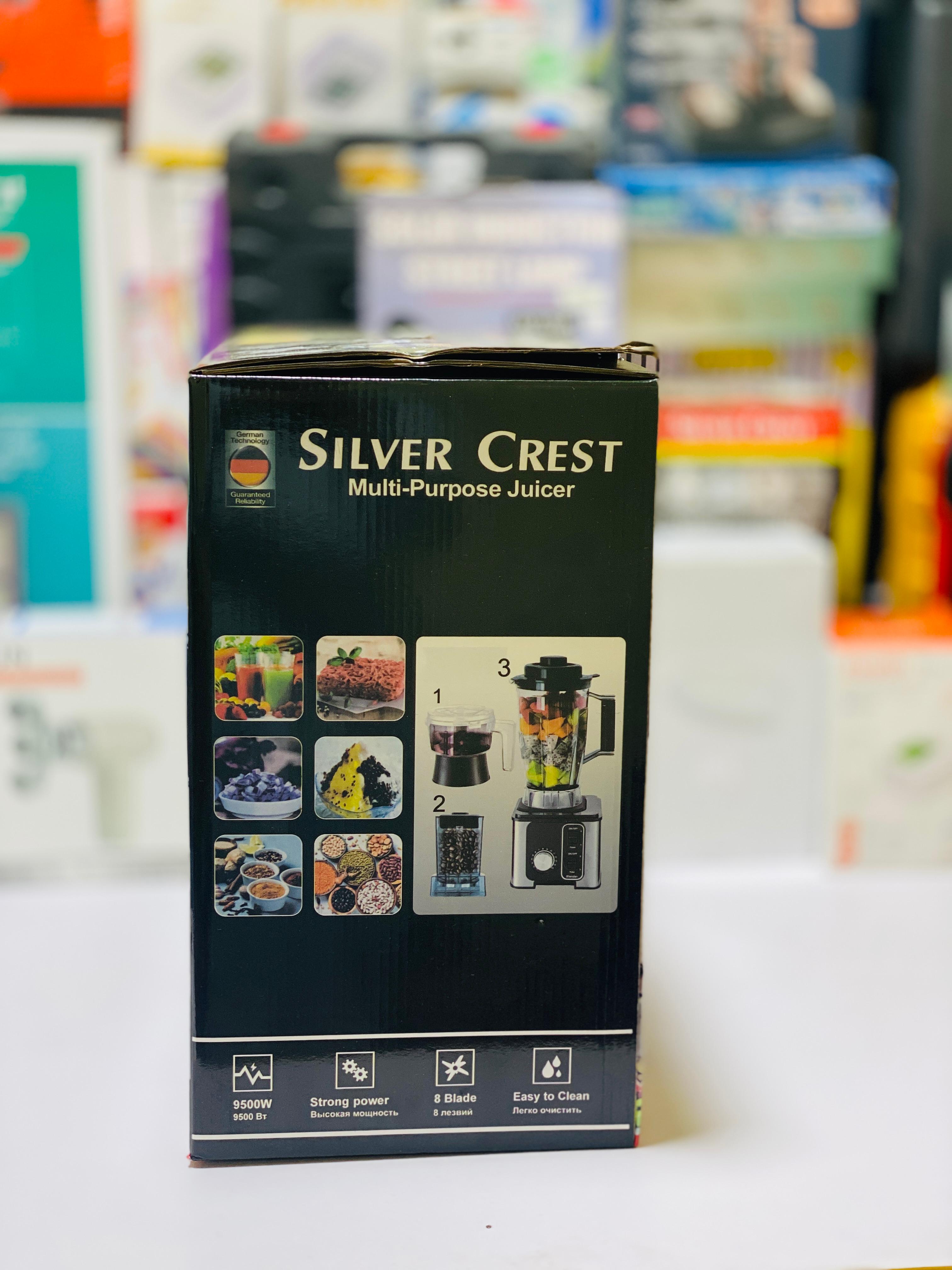 Silver Crest Blender 9500W 4L Blender 3.0L Blender 3 Cups Multi-Purpose Juicer