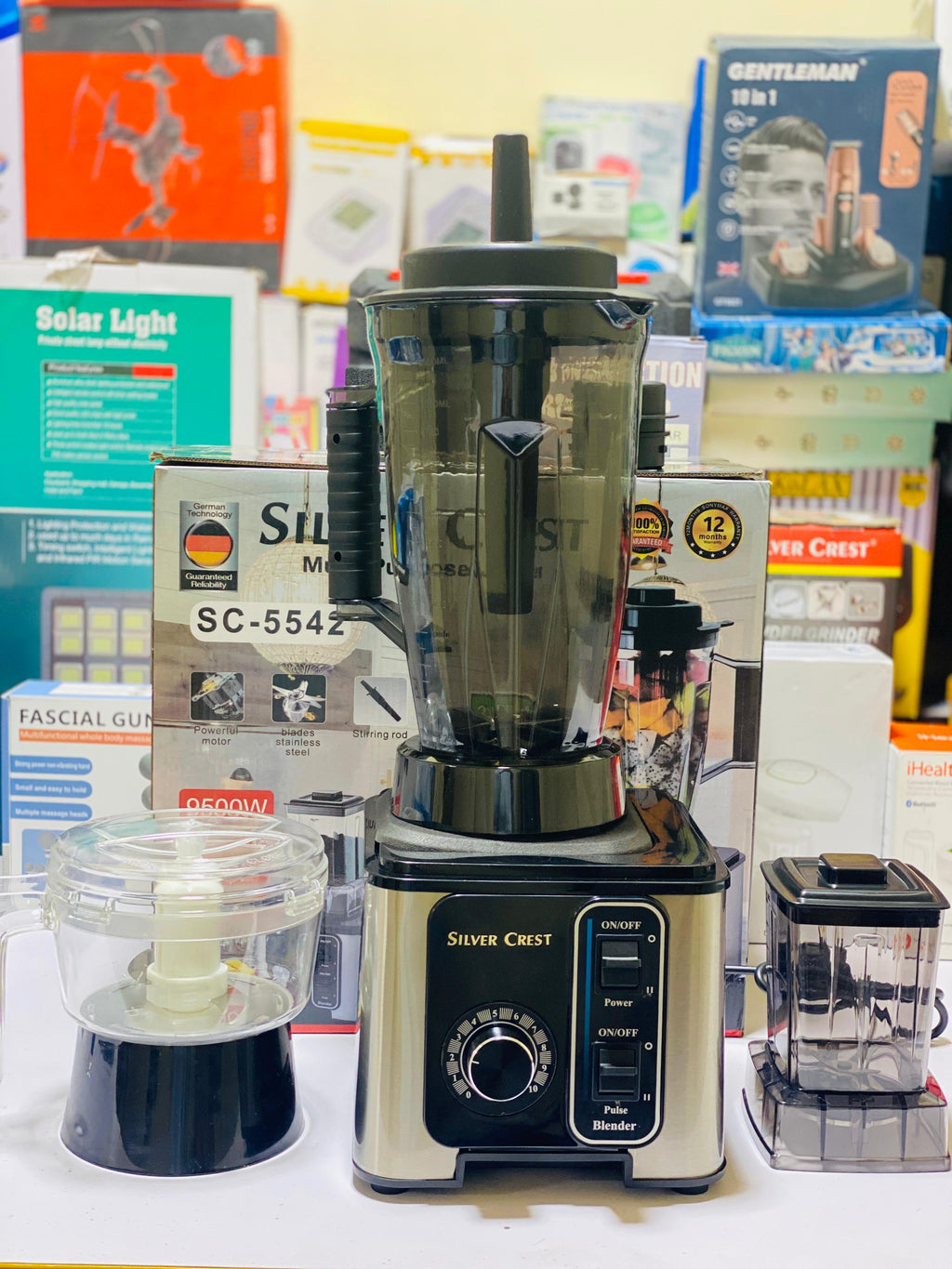 Silver Crest Blender 9500W 4L Blender 3.0L Blender 3 Cups Multi-Purpose Juicer