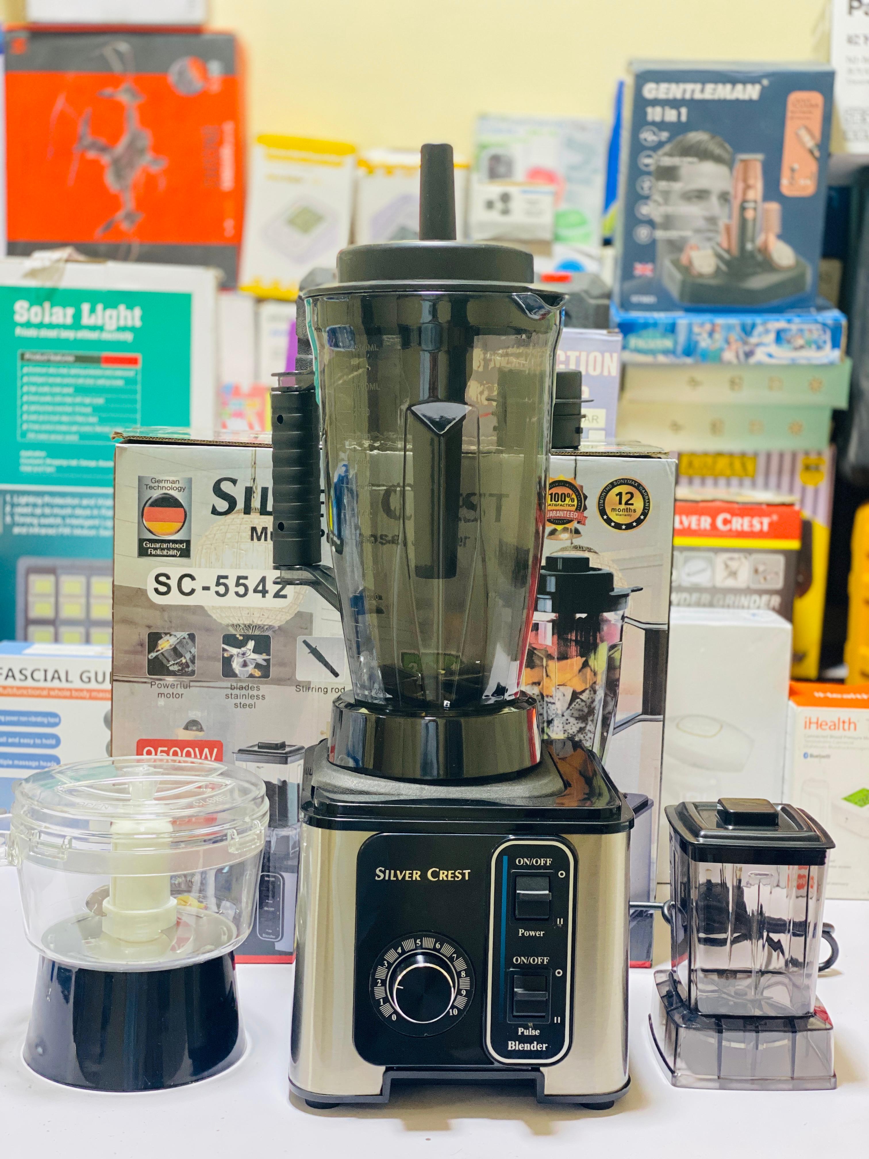 Silver Crest Blender 9500W 4L Blender 3.0L Blender 3 Cups Multi-Purpose Juicer