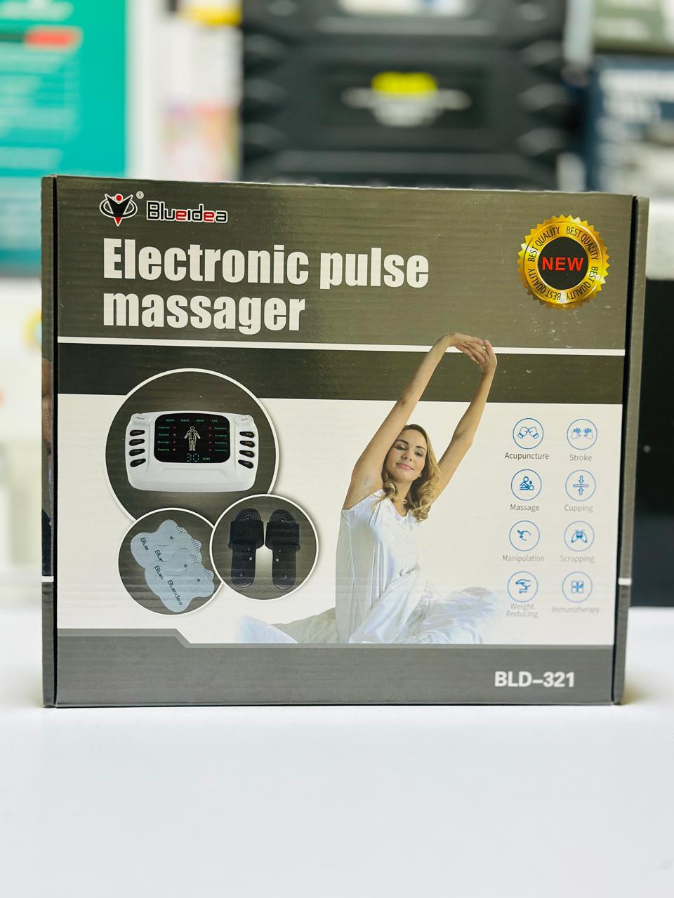 Physiotherapy Machine, Multi-Functional digital Therapy massager Electronic pulse massager with massage slipper