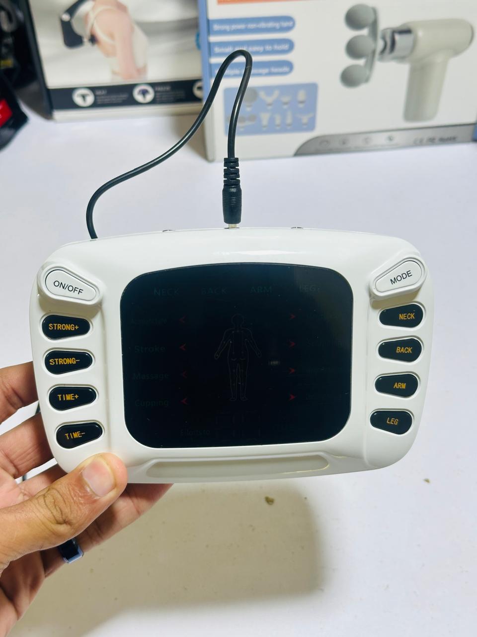 Physiotherapy Machine, Multi-Functional digital Therapy massager Electronic pulse massager with massage slipper