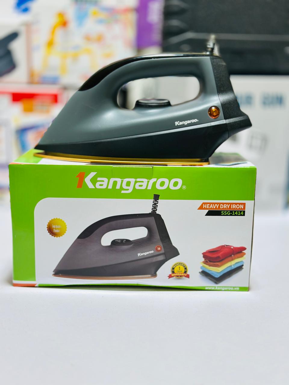Kangaroo Ceramic Coated Soleplate Automatic Dry Iron