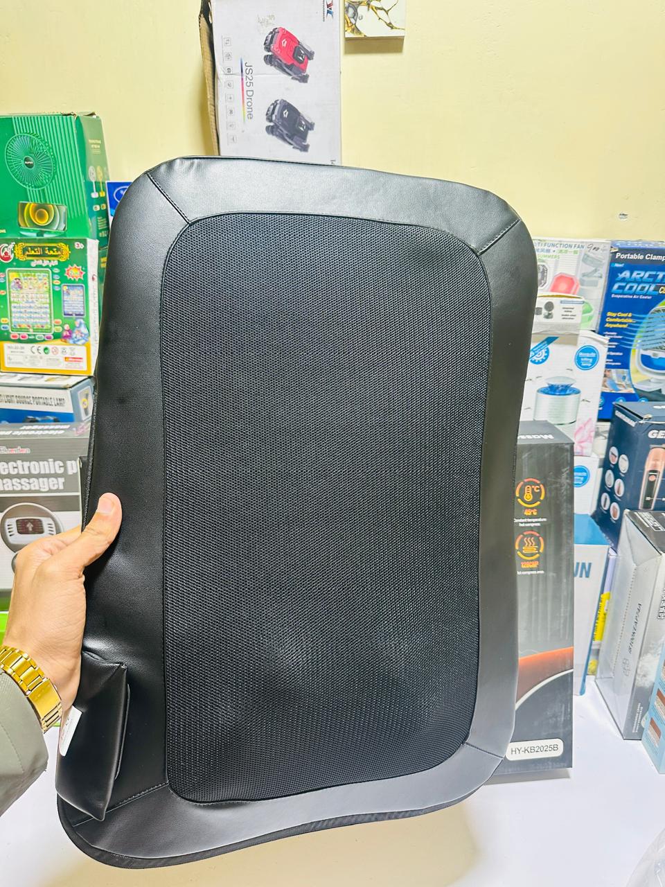 Back Massager With Heat, Massage Chair Pad Seat Cushion For Stress Relief