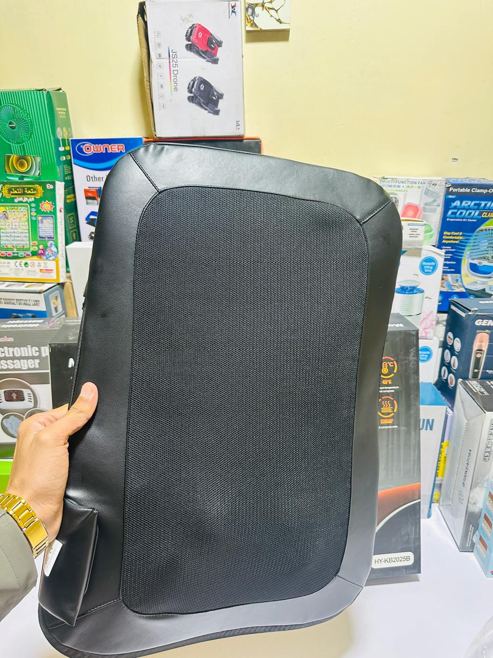 Back Massager With Heat, Massage Chair Pad Seat Cushion For Stress Relief
