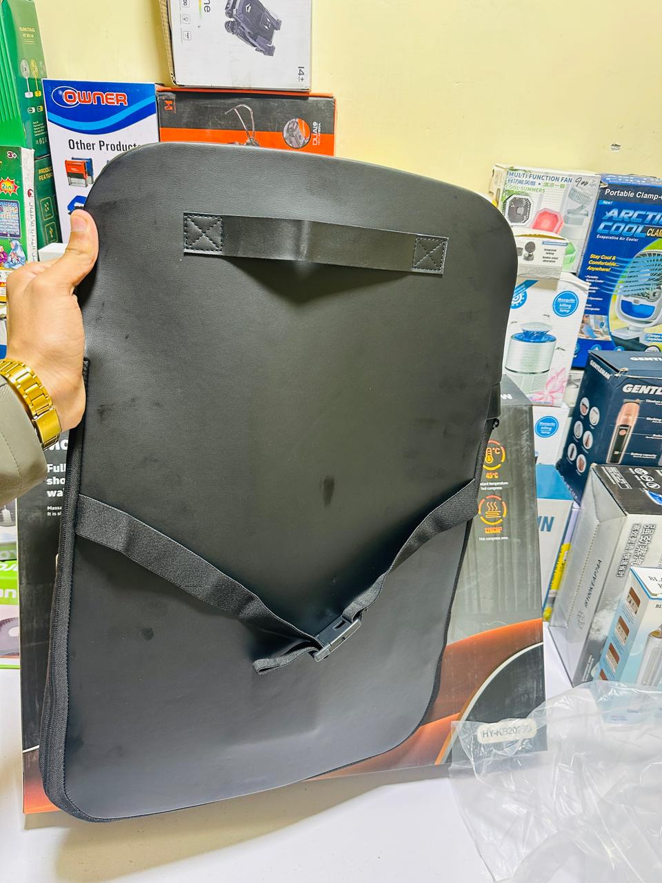 Back Massager With Heat, Massage Chair Pad Seat Cushion For Stress Relief