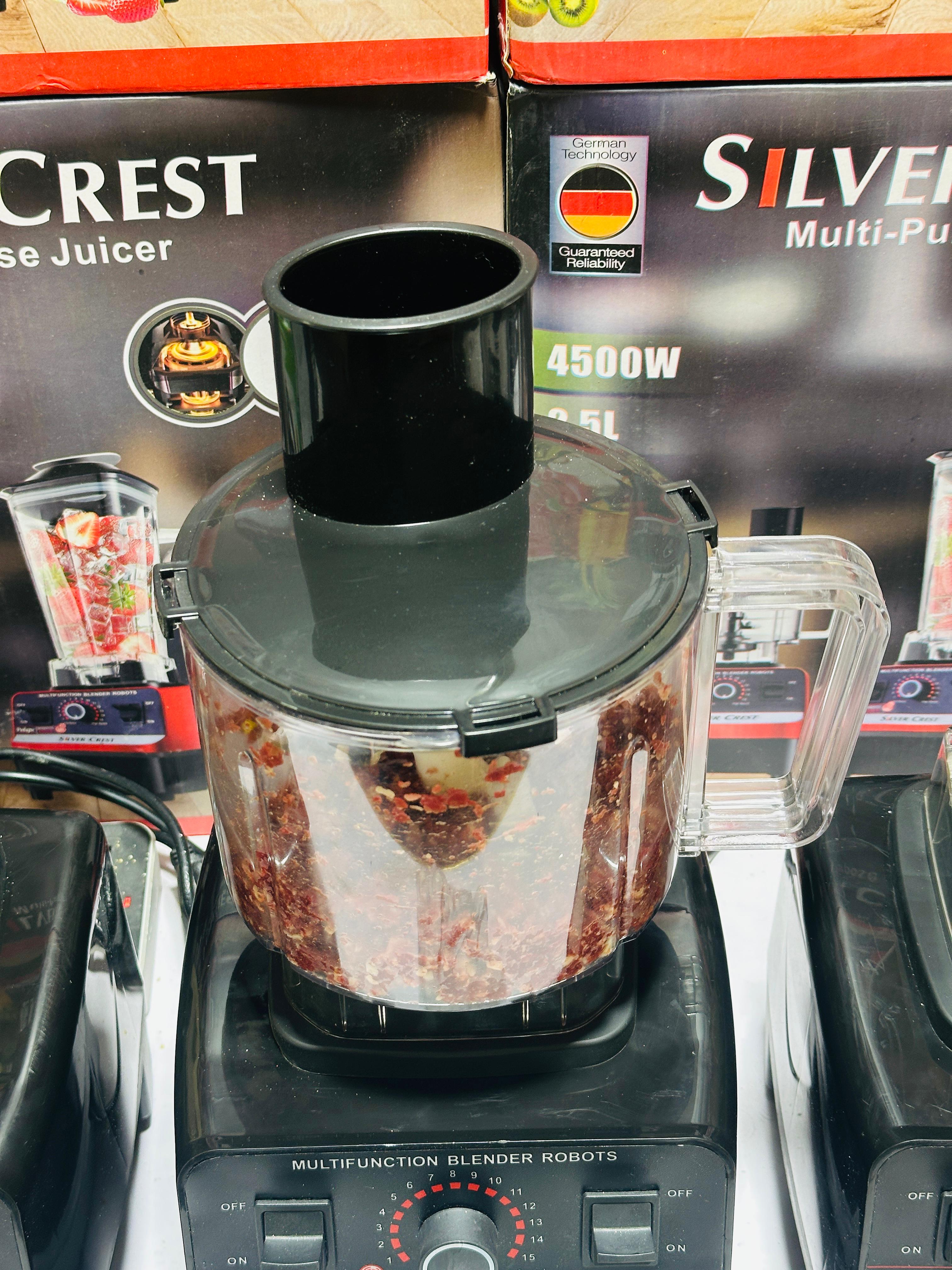 Silver Crest 3 in 1 Juicer | Chopper | Grinder | Fused switch | Made in Germany