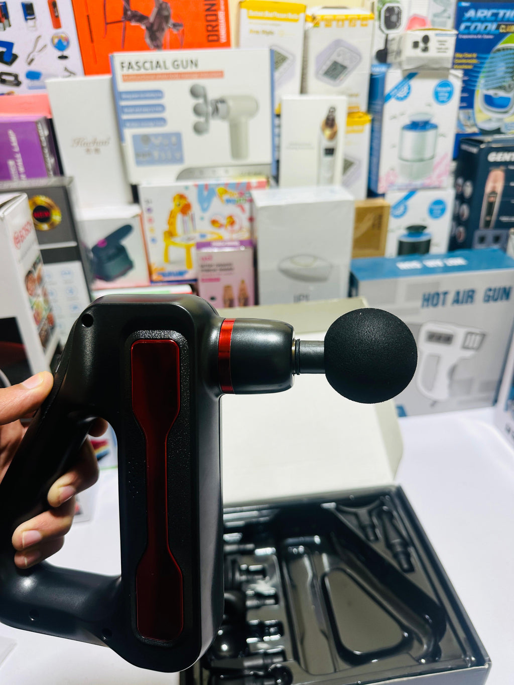 8 in 1 Massager | Digital Display | Rechargeable | BlueIdea