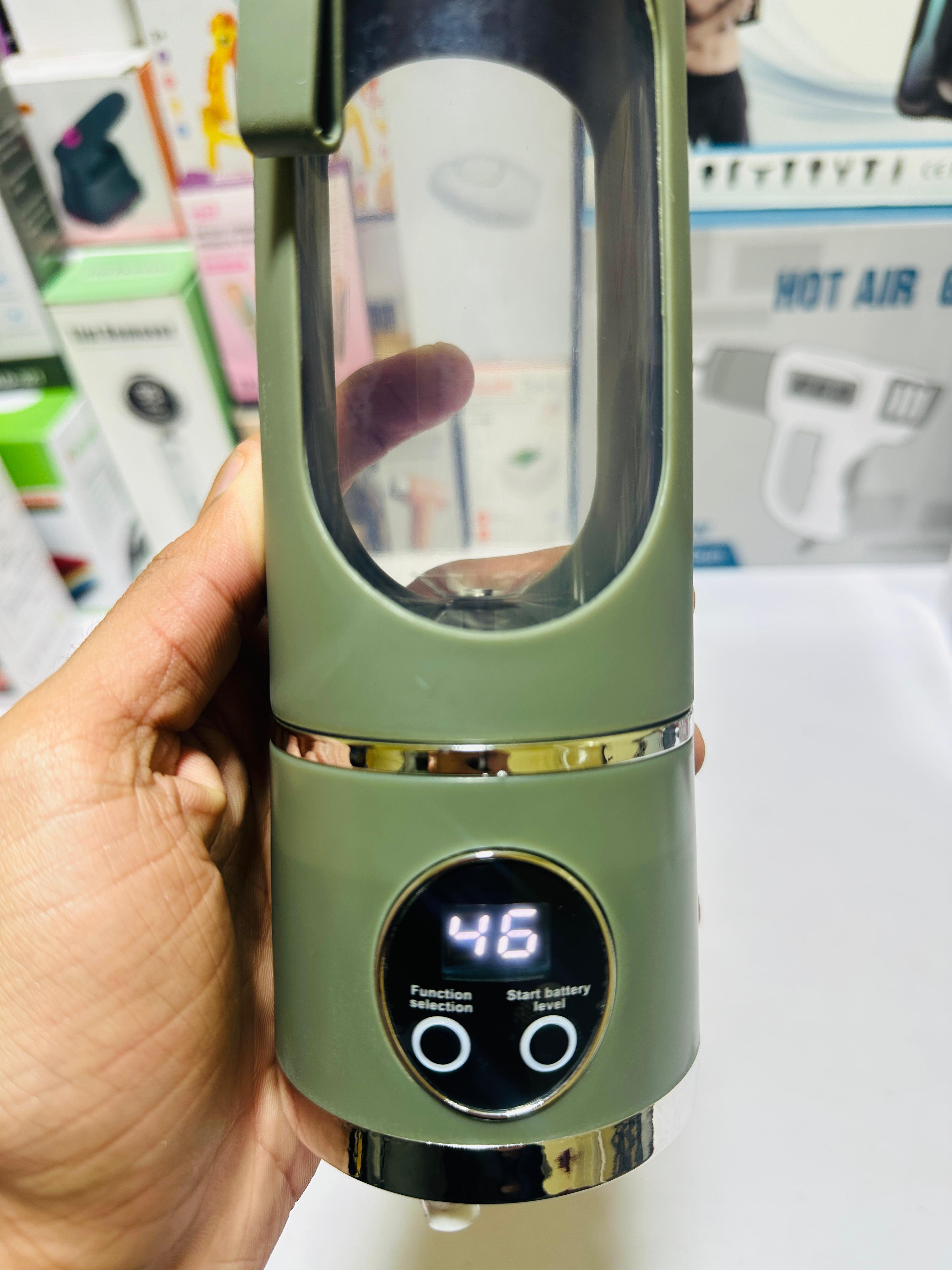 Heavy Duty 450ML Mini Portable Blender Electric Fruit Juicer Smoothie Orange Juice Blender Multifunction Rechargeable Portable Bottle