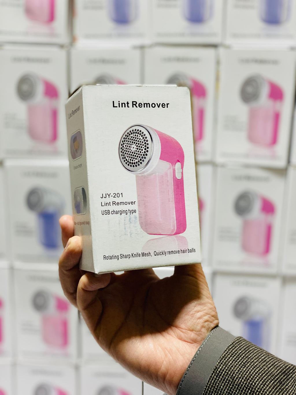 Rechargeable lint Remover | Cable included | Effective lint removing.