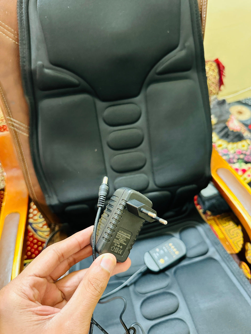 Electric Cushion Massager | Car plugin | multiple Massage Modes | Timer Function