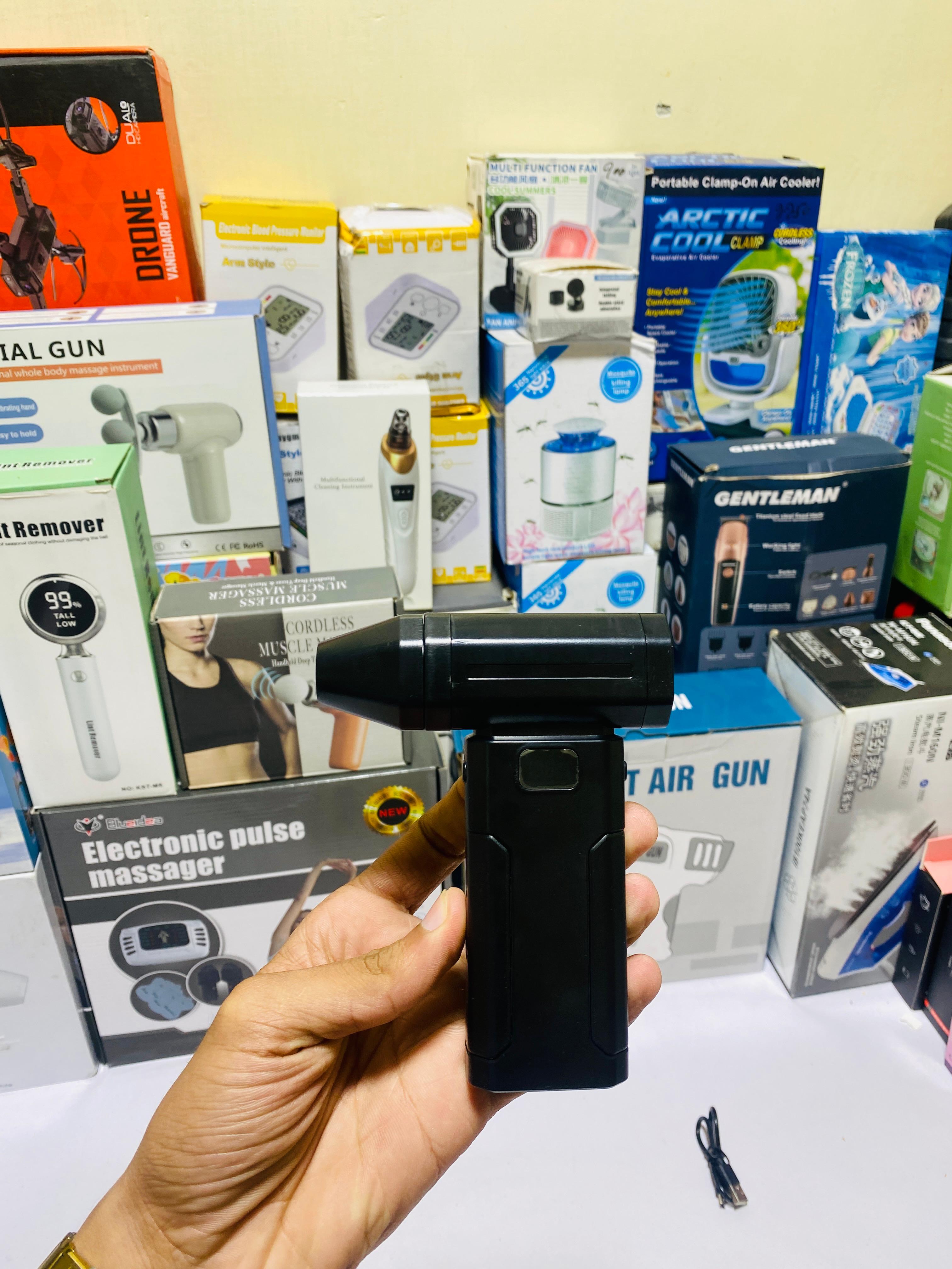Mini Turbo Jet Fan | Rechargeable | Digital Screen | Turbo option | 5 speeds