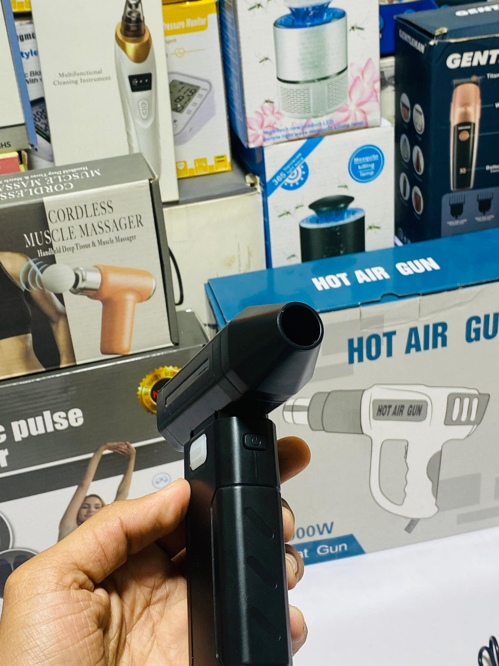 Mini Turbo Jet Fan | Rechargeable | Digital Screen | Turbo option | 5 speeds