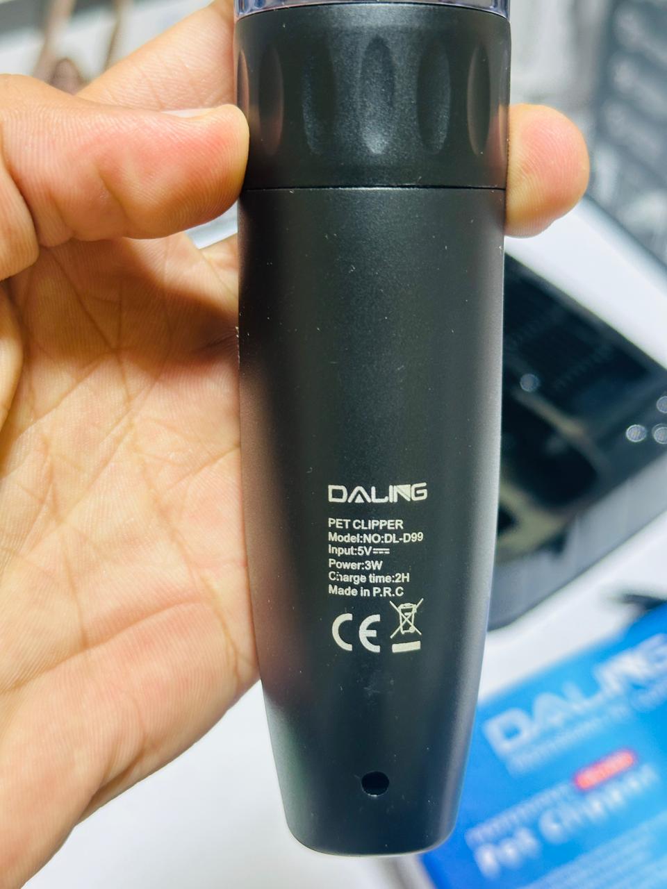 Pet clipper | Rechargeable Pet Clipper | Ceramic Blades | Type C | Size Adjustment | 4 combs