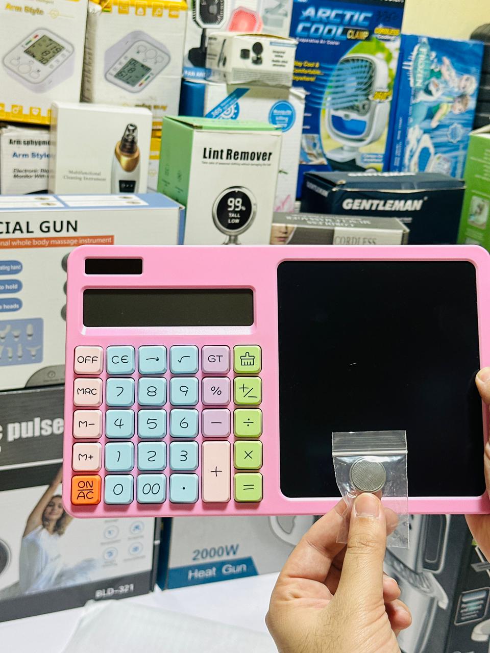 2 in 1 Calculator | Notepad Calculator | Note taking Calculator | Colorful