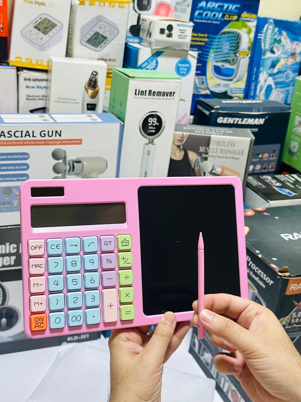 2 in 1 Calculator | Notepad Calculator | Note taking Calculator | Colorful