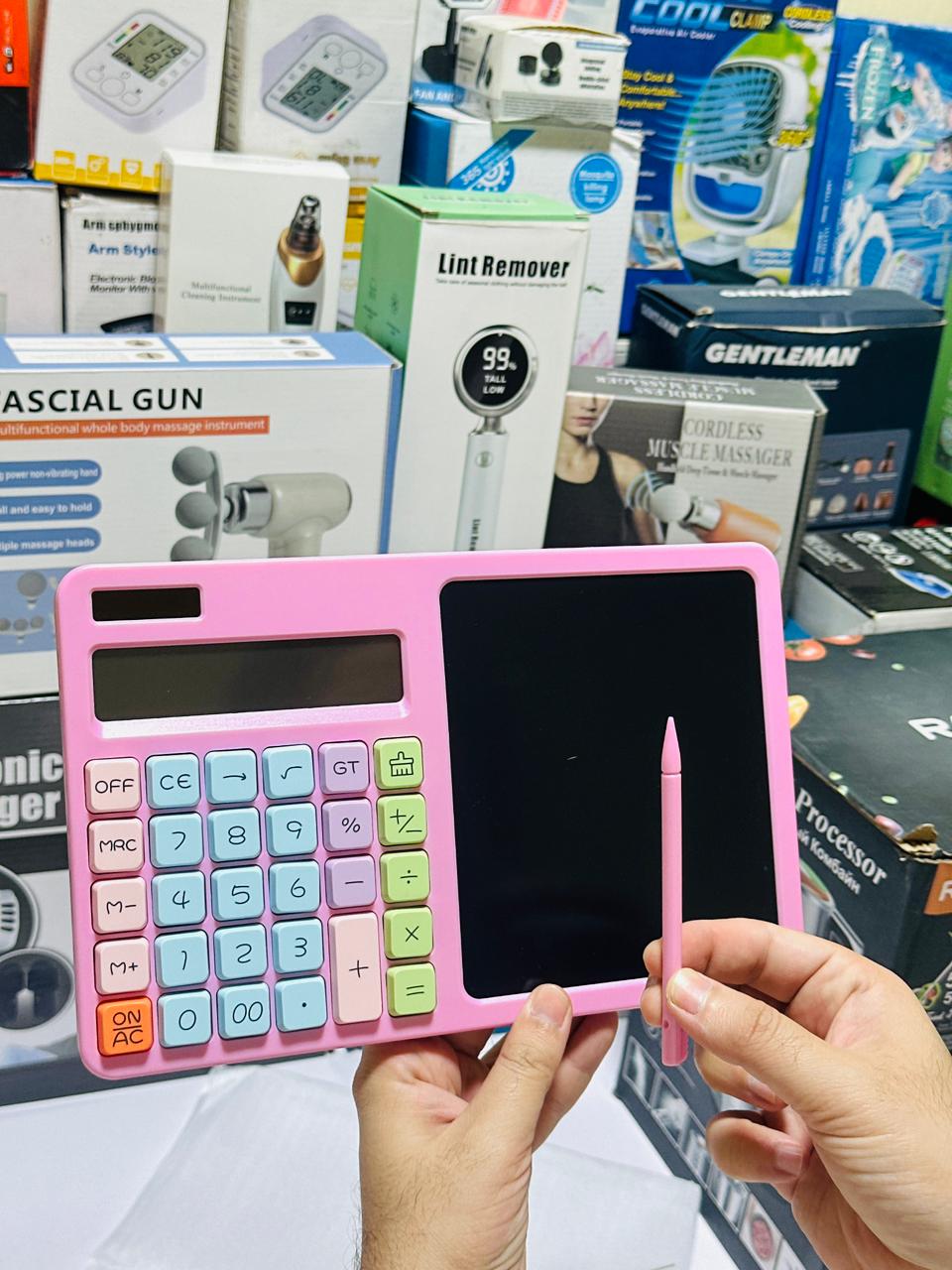 2 in 1 Calculator | Notepad Calculator | Note taking Calculator | Colorful