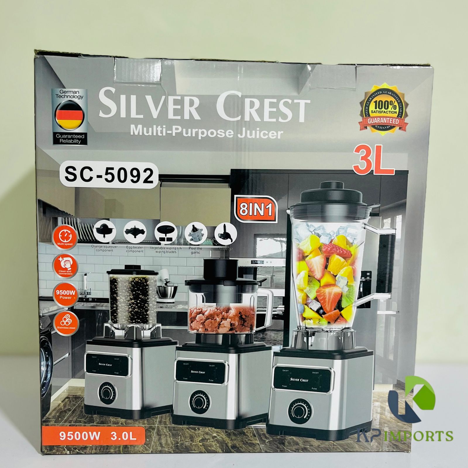 Silvercrest 8-in-1 Multi-Function Blender
