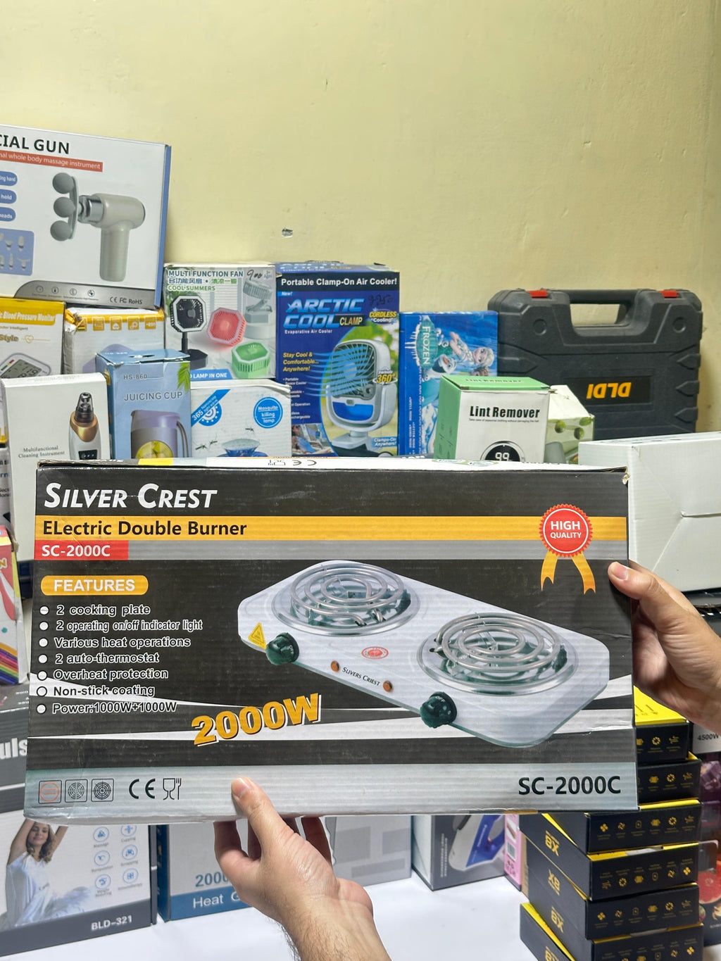 Electric Stove ( double ) & Hot Plate Cooker – Uniform Heating 2000W