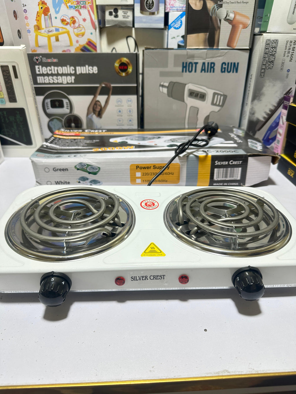 Electric Stove ( double ) & Hot Plate Cooker – Uniform Heating 2000W