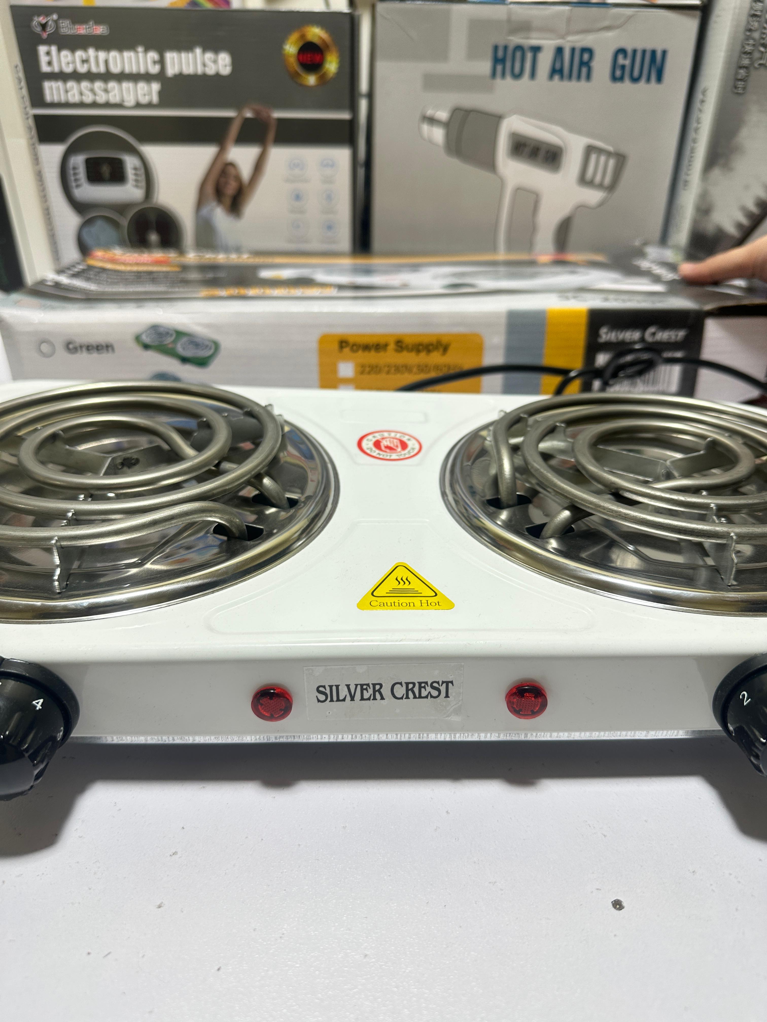 Electric Stove ( double ) & Hot Plate Cooker – Uniform Heating 2000W