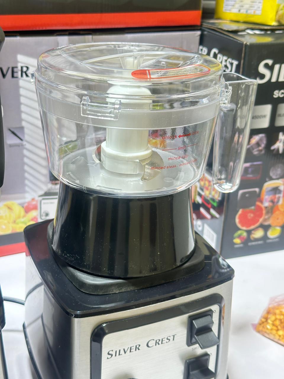 Silver Crest 3 in 1 Blender | Chopper | Grinder | Blender | 3 plug switch | 12 Months Warranty | 3 in 1 Juicer
