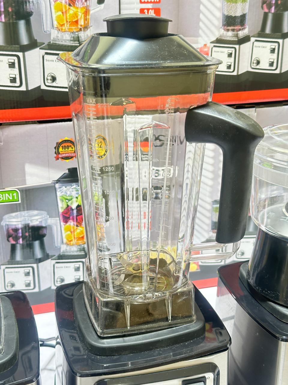 Silver Crest 3 in 1 Blender | Chopper | Grinder | Blender | 3 plug switch | 12 Months Warranty | 3 in 1 Juicer