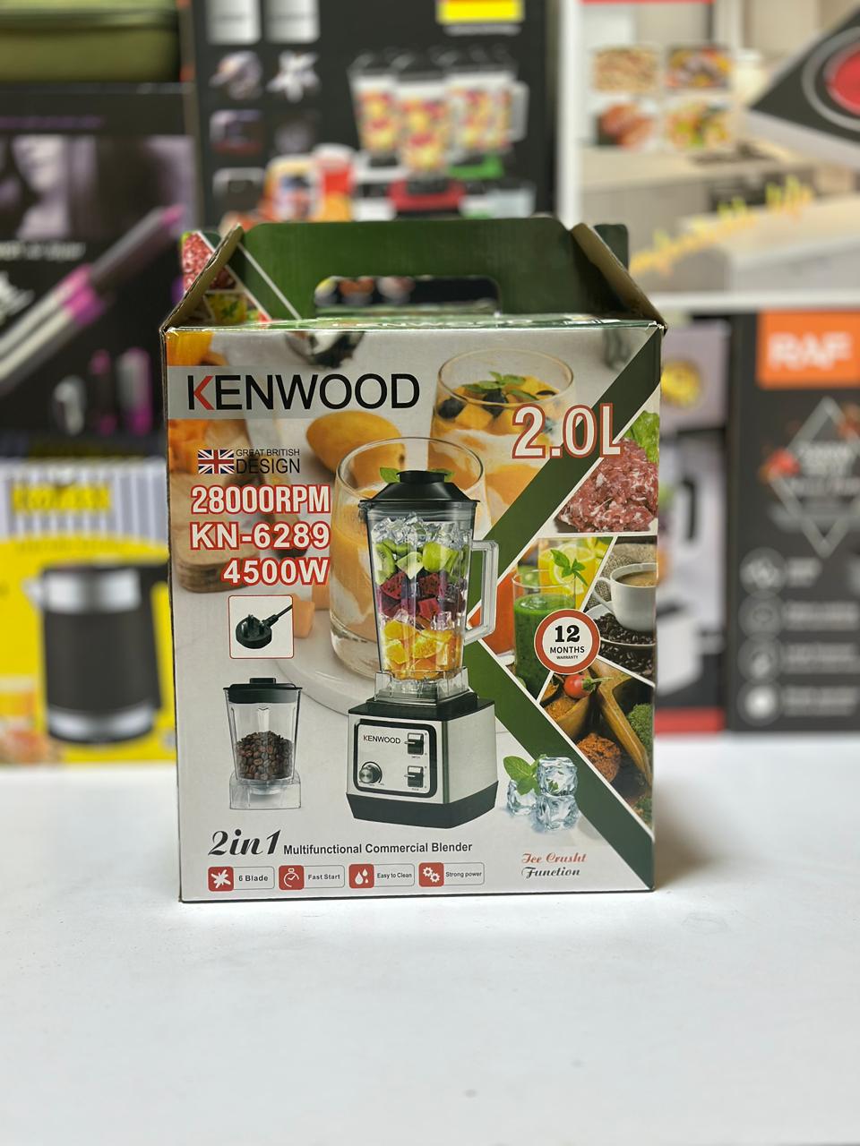 Kenwood 2 in 1 multifuctional commerecial blender  – 4500W | 2L jug