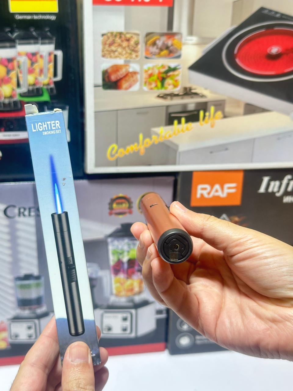 Jet lighter | Gas torch | Butane Refillable | High Quality