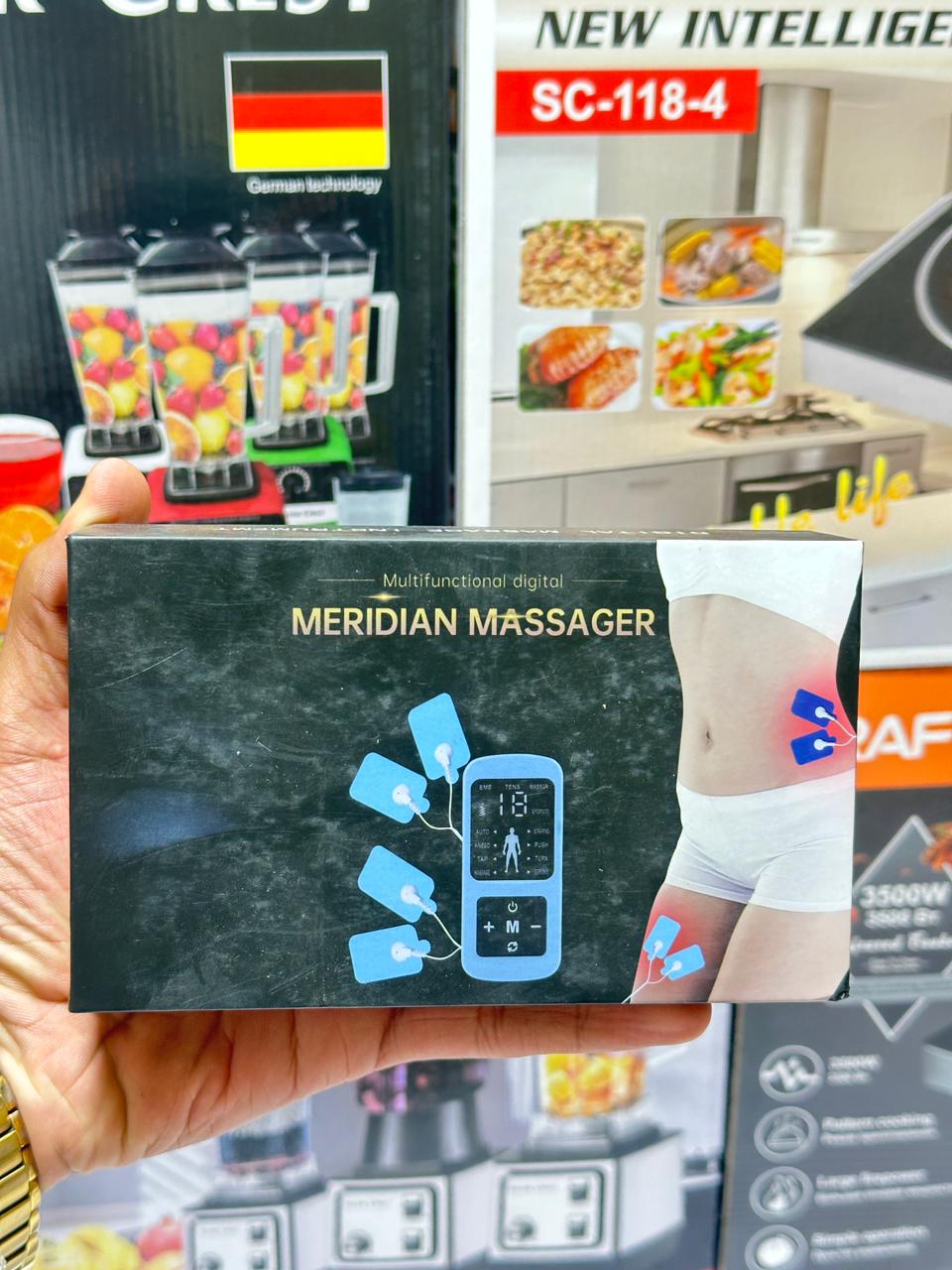 TENS+EMS+MASSAGE | Digital Physiotherapy Machine | For Full Body Massage  | Blood Circulation Portable Electric Neck back waist Handheld