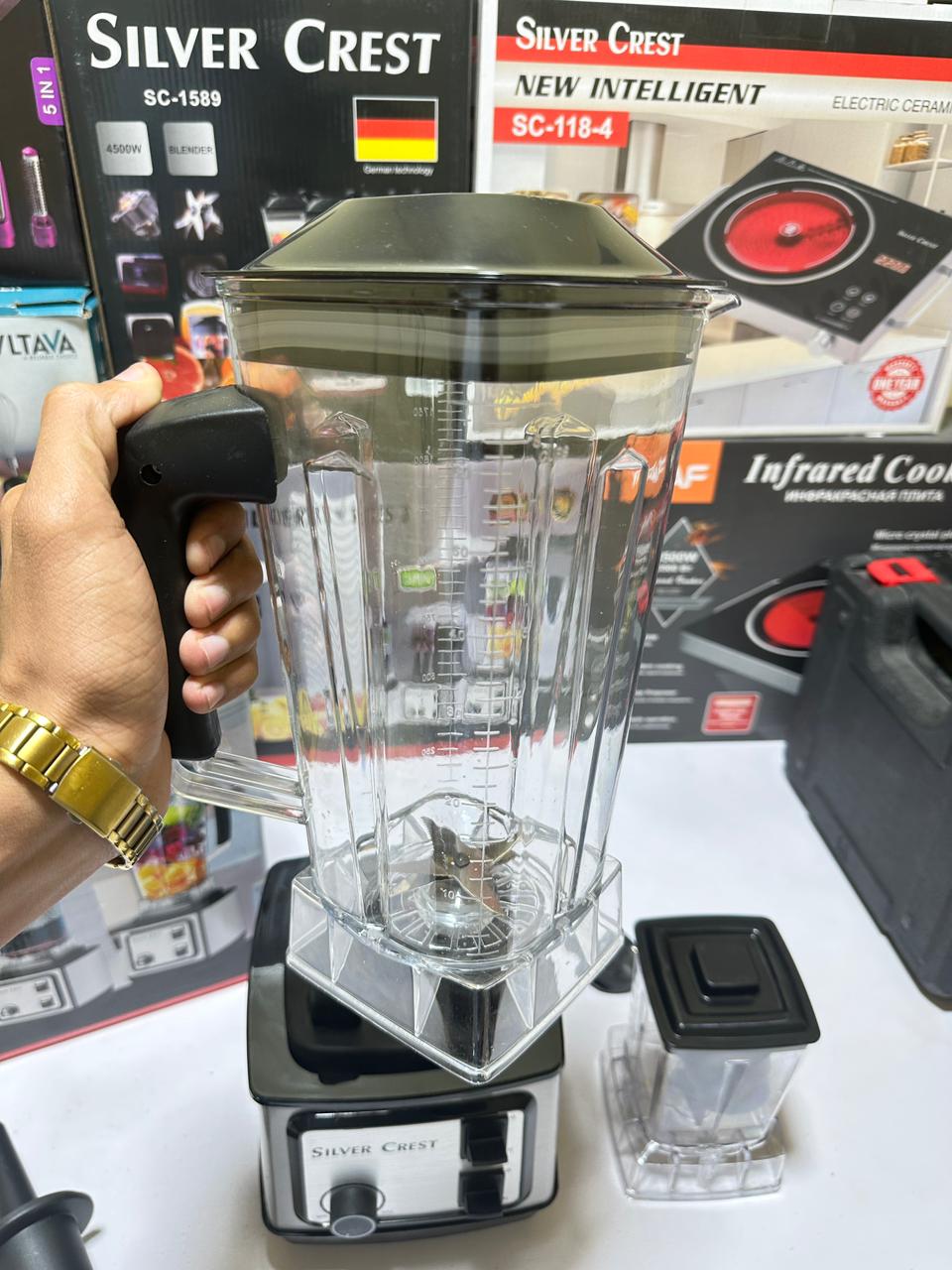 Original Silver Crest 2 in 1 Juicer blender | Heavy Duty | Commercial Use | 1 year warranty