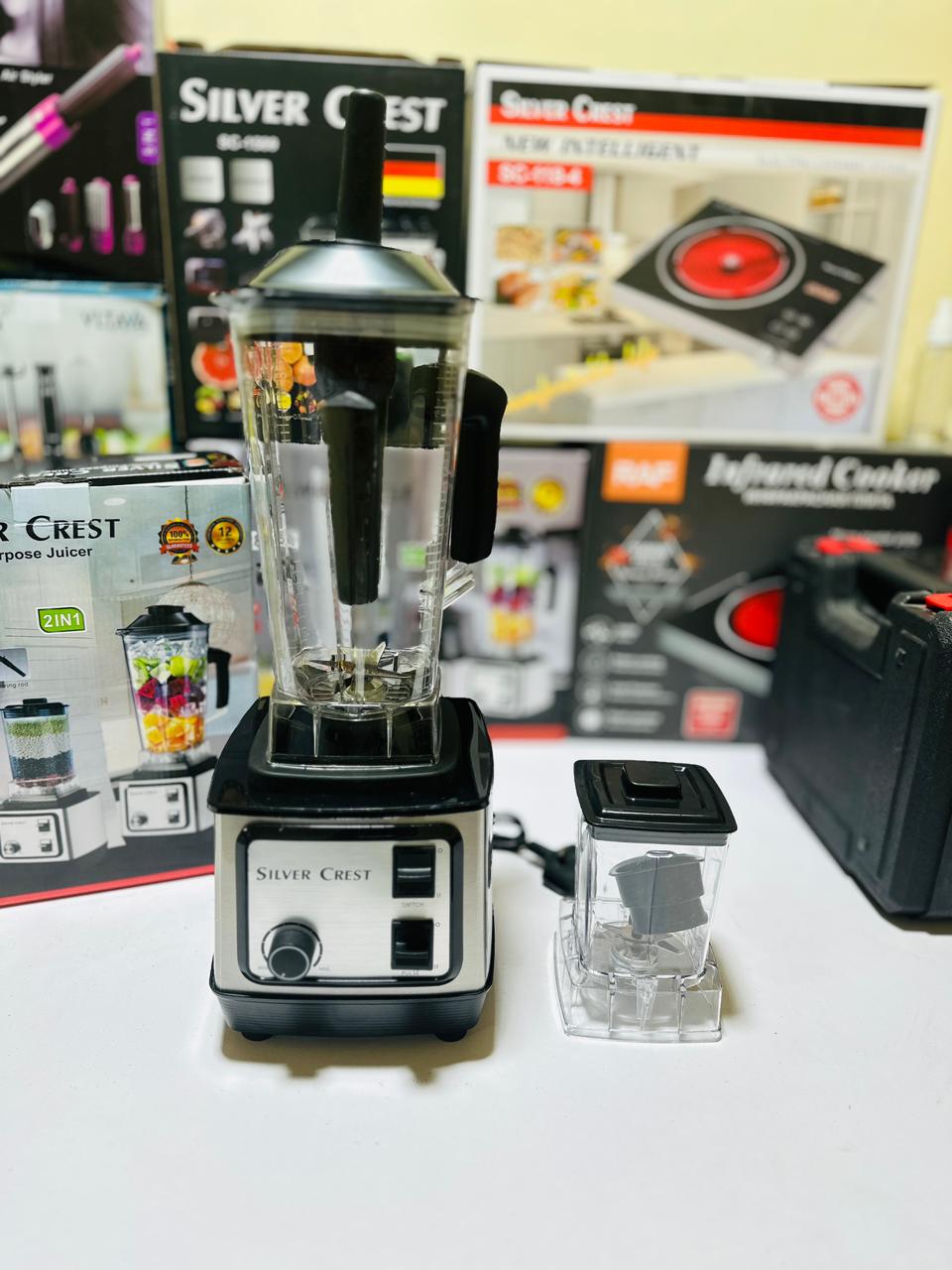 Original Silver Crest 2 in 1 Juicer blender | Heavy Duty | Commercial Use | 1 year warranty