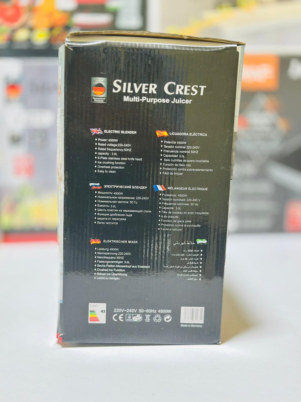 Original Silver Crest 2 in 1 Juicer blender | Heavy Duty | Commercial Use | 1 year warranty