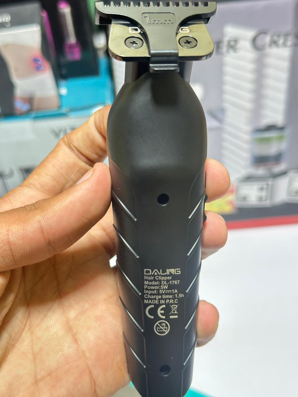 Daling DL-1767 Professional Hair Clipper for Men – Precision Rechargeable Grooming Tool