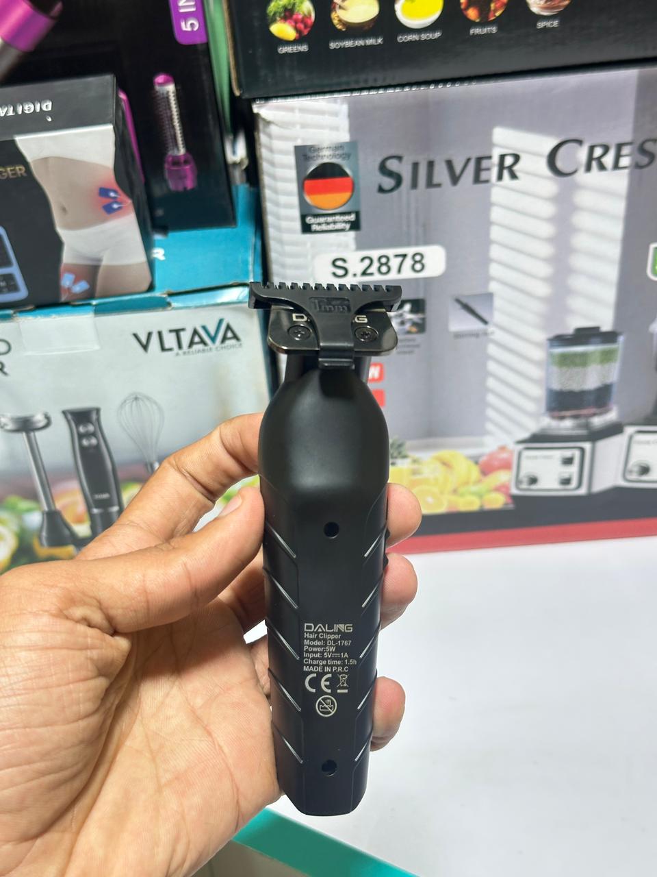 Daling DL-1767 Professional Hair Clipper for Men – Precision Rechargeable Grooming Tool