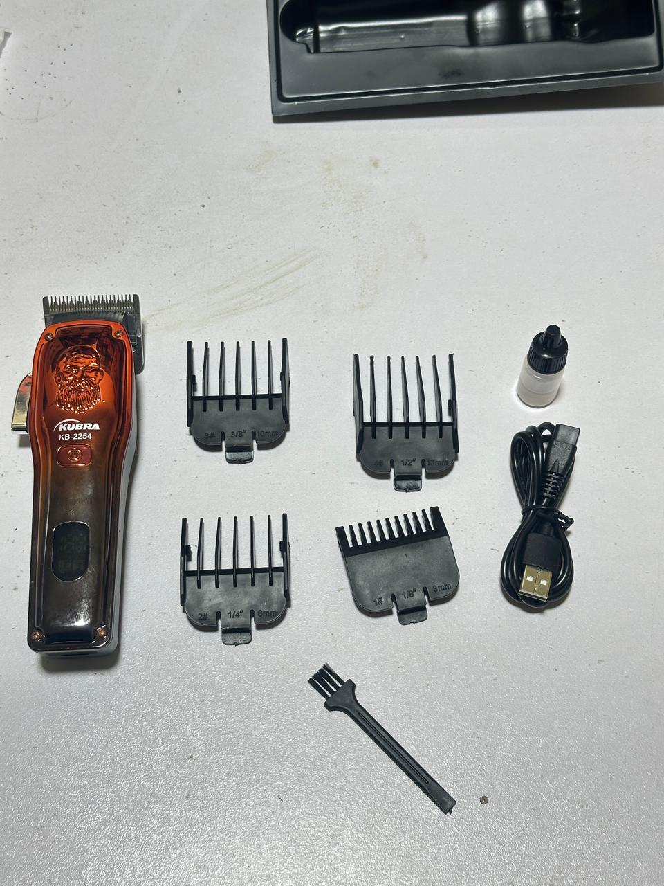 Kubra Powerful Hair Clipper and  rechargeable hair clipper