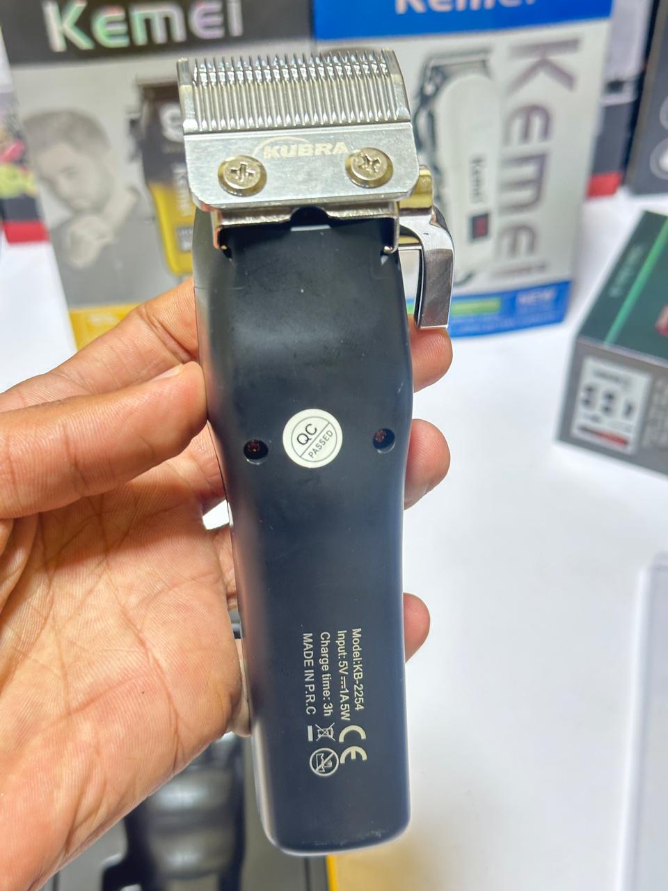 Kubra Powerful Hair Clipper and  rechargeable hair clipper