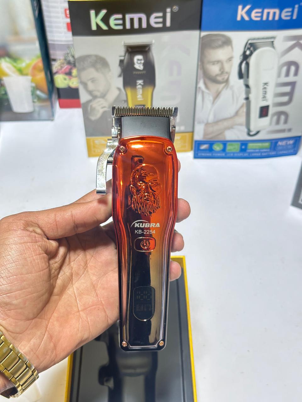 Kubra Powerful Hair Clipper and  rechargeable hair clipper